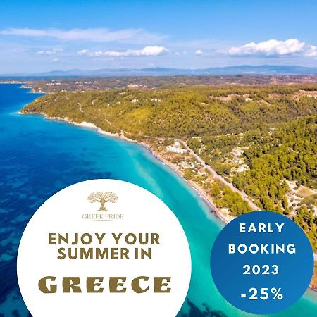 Halkidiki Greek Pride Villa Ellada Fourka Exterior foto