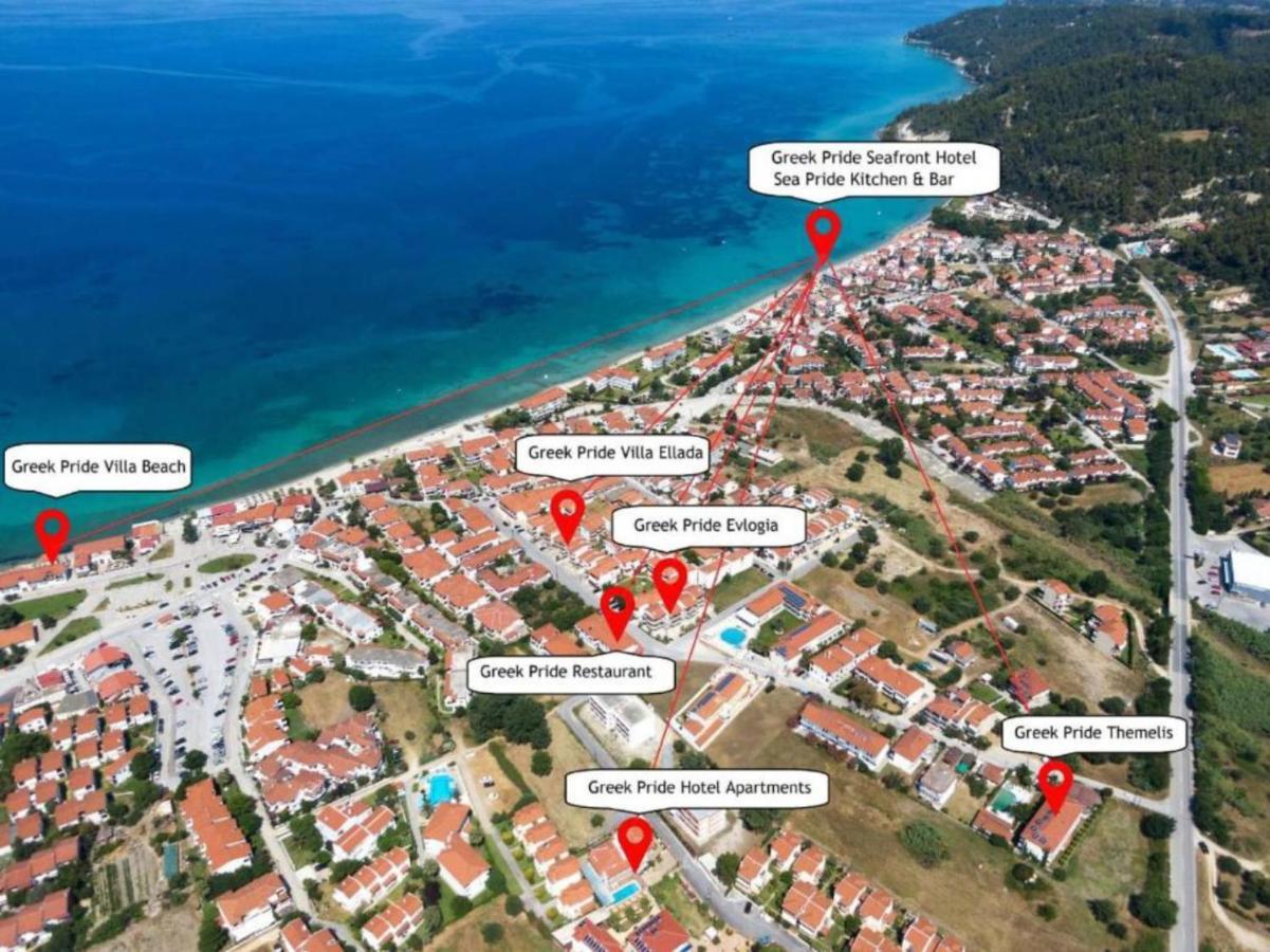 Halkidiki Greek Pride Villa Ellada Fourka Exterior foto
